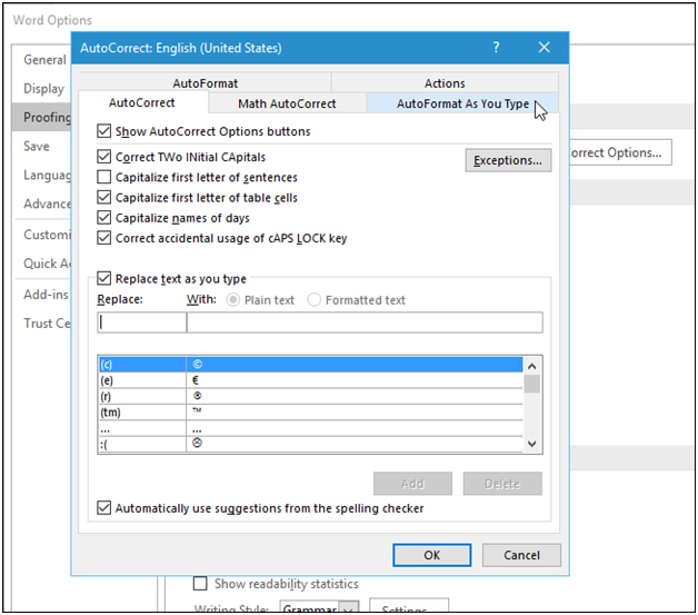 how to create tables in MS Word using keyboard