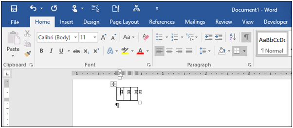 How To Create Table In Ms Word Using Keyboard