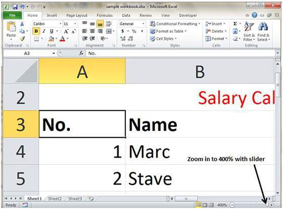 MS Excel Tutorial