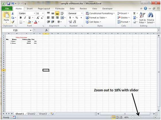 MS Excel Tutorial