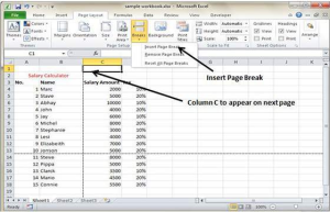 how to paginate in excel 2010 how to paginate in excel 2010