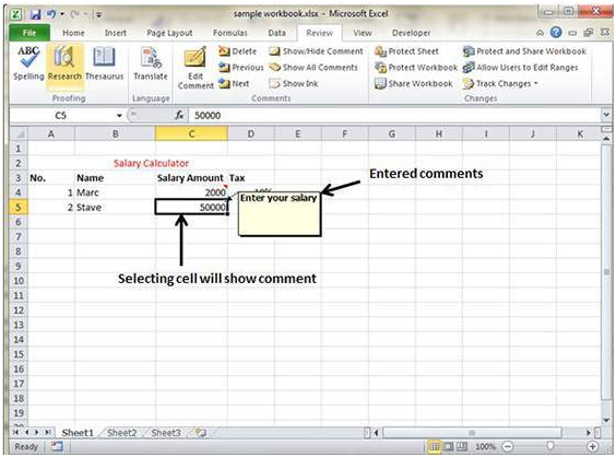 MS Excel Tutorial