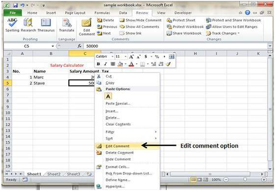 MS Excel Tutorial