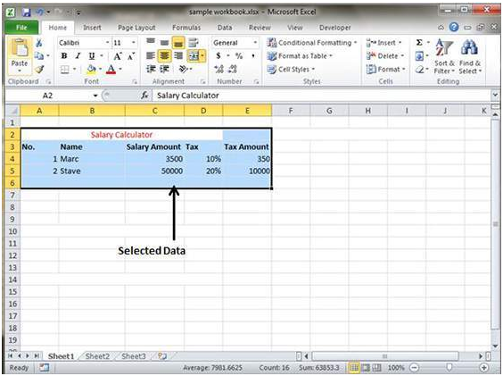 MS Excel Tutorial