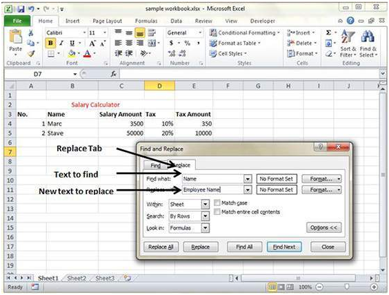 MS Excel Tutorial