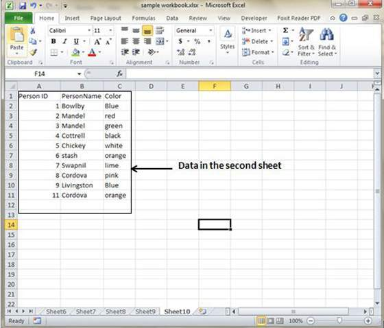 MS Excel tutorial