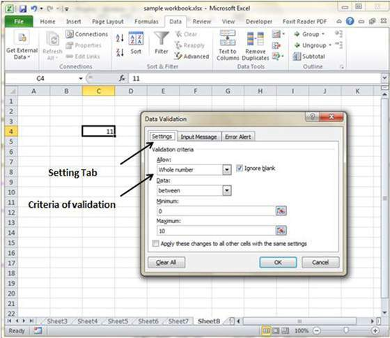 MS Excel tutorial