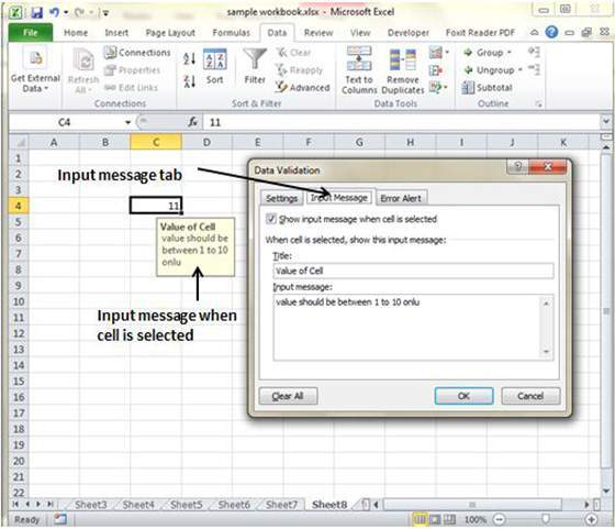 MS Excel tutorial