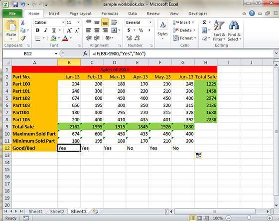 MS Excel tutorial