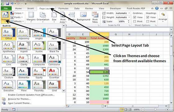 MS Excel tutorial