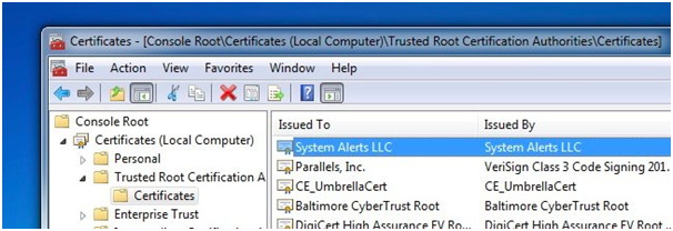 How To Check For Dangerous And Superfish Like Certificates On Windows PC
