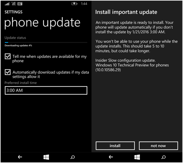 How To Upgrade Windows Phone To Windows 10